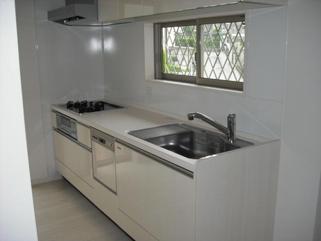 Kitchen. Dishwasher with a system Kitchen