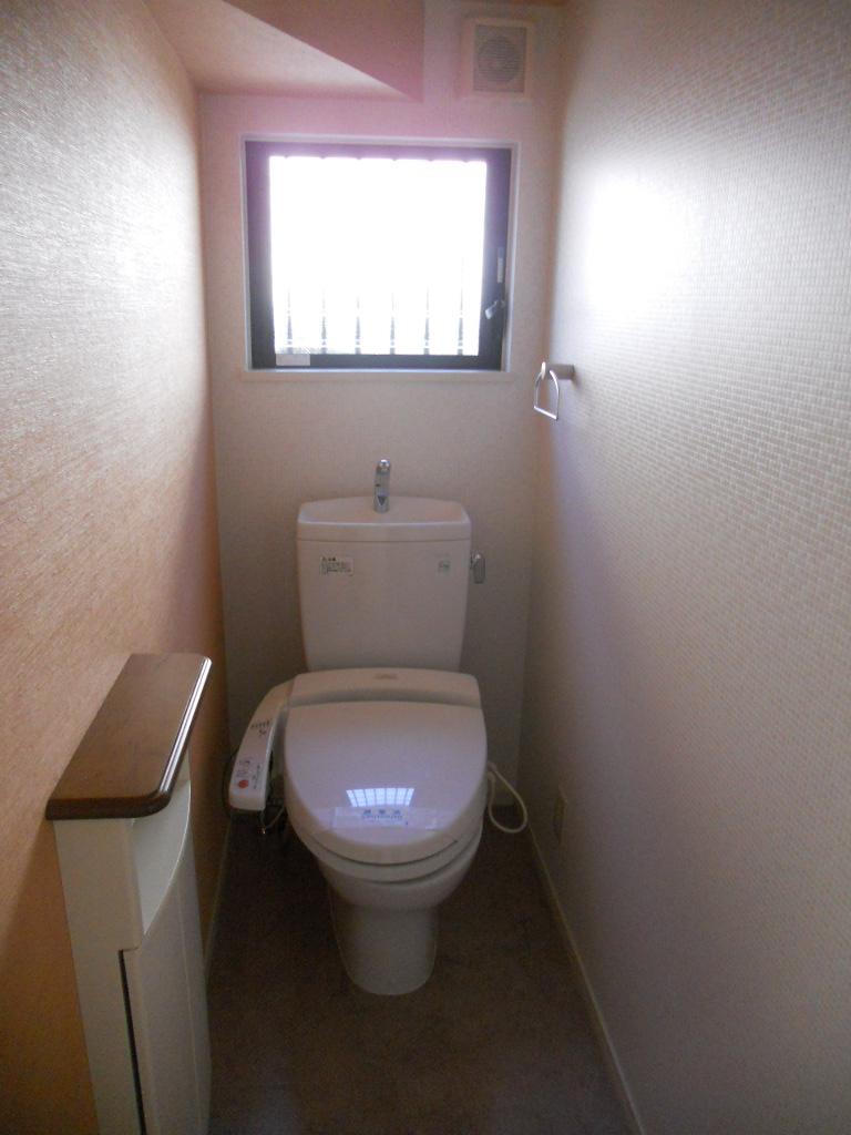 Toilet. First floor toilet shooting.