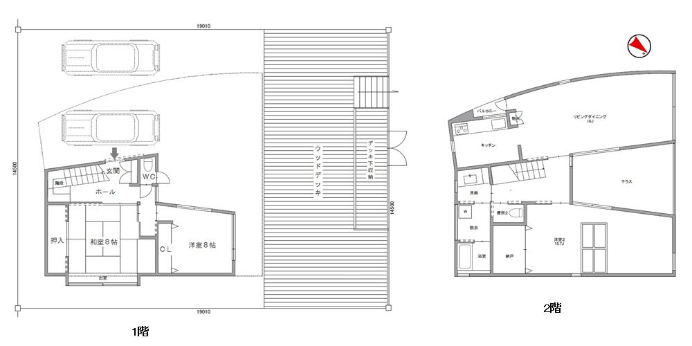 Floor plan. 39,800,000 yen, 3LDK, Land area 275.68 sq m , Building area 136.98 sq m
