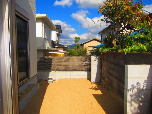 Garden. You on the south side Niwazuke, Laundry pat