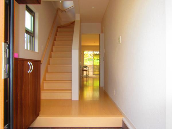 Entrance. Bright entrance