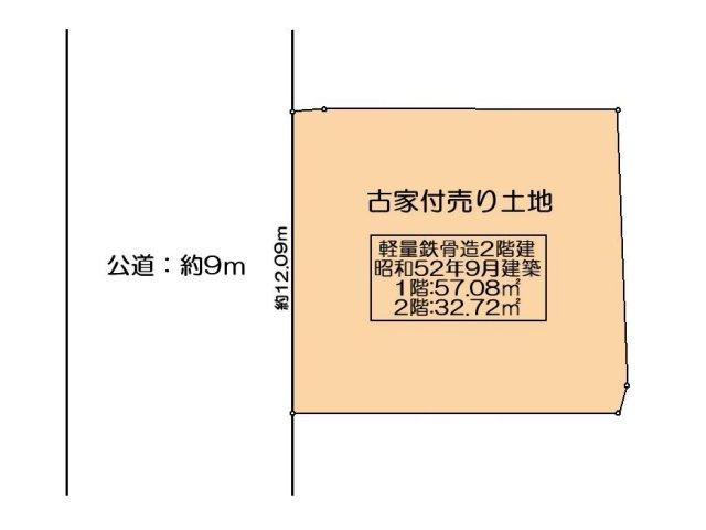 Compartment figure. Land price 10.9 million yen, Land area 160.62 sq m