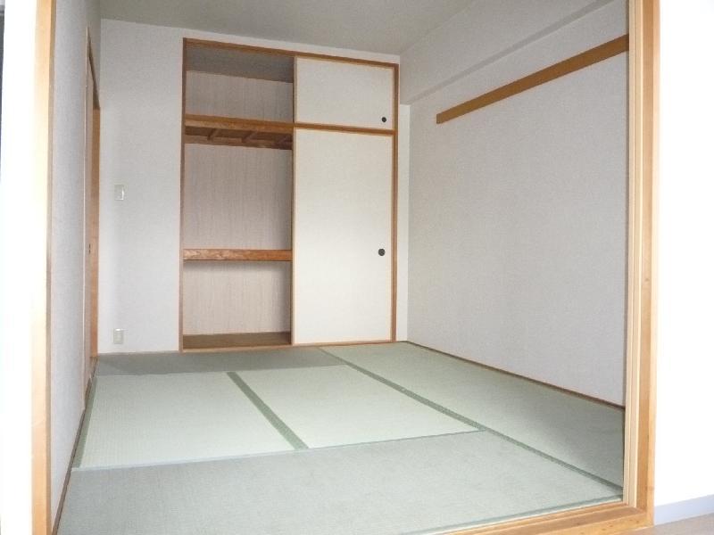 Living and room. Tatami mat sort already