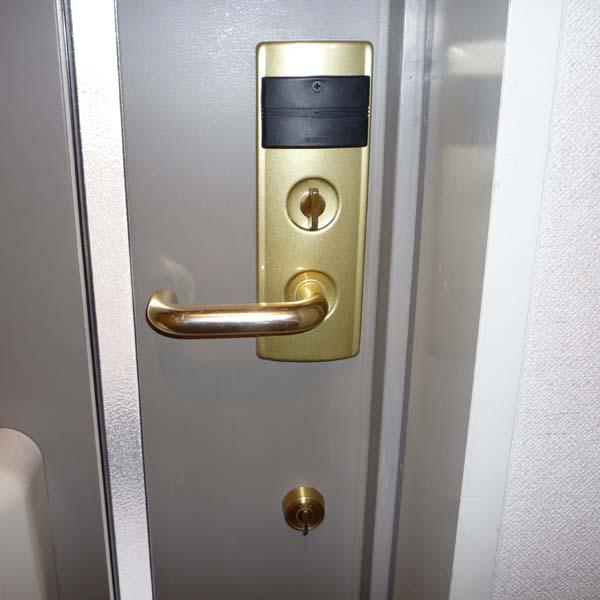 Security. Entrance double lock