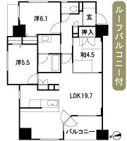 Floor: 3LDK, occupied area: 77.13 sq m, Price: 33.1 million yen