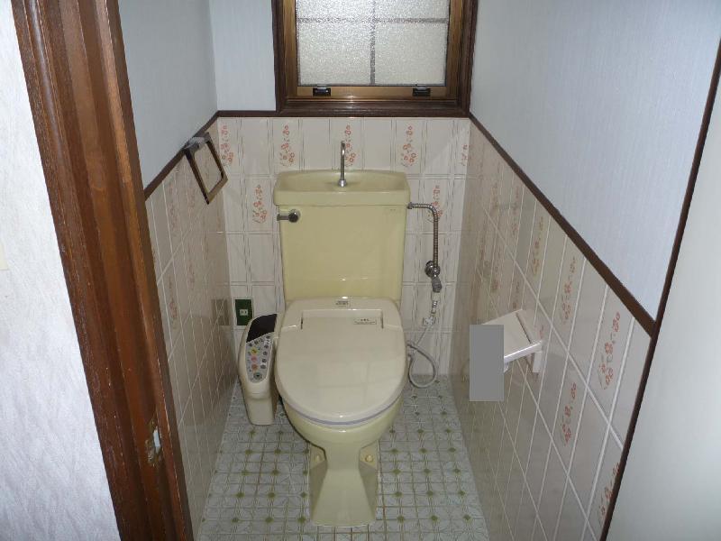 Toilet. First floor restroom