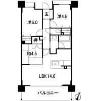 Floor: 3LDK, occupied area: 63.63 sq m, Price: 29,100,000 yen ~ 31,900,000 yen