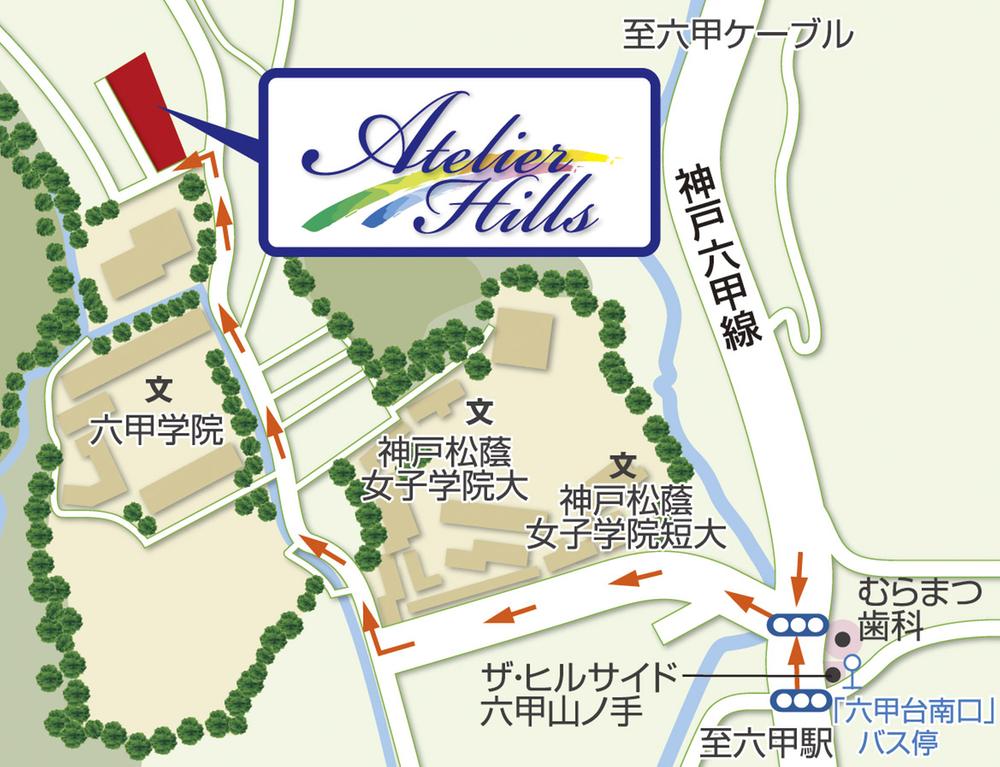 Local guide map