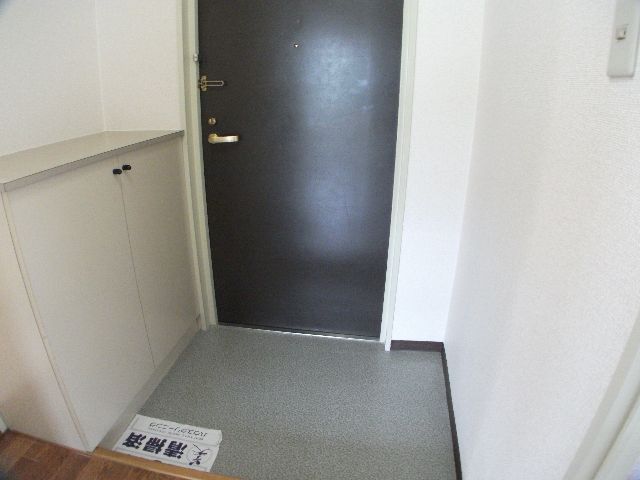 Entrance. Entrance is tightly sheathed box there.