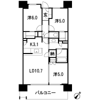 Floor: 3LD ・ K + N + 2WIC, occupied area: 67 sq m, Price: TBD