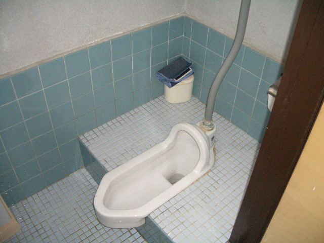 Toilet. There is shared toilet