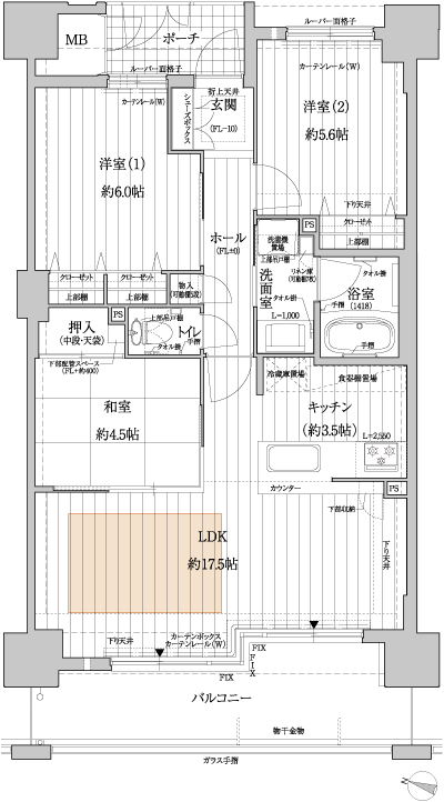 Floor: 3LDK, occupied area: 72.02 sq m, Price: TBD