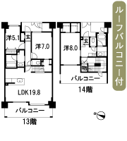 Floor: 3LDK, occupied area: 107.41 sq m, Price: TBD