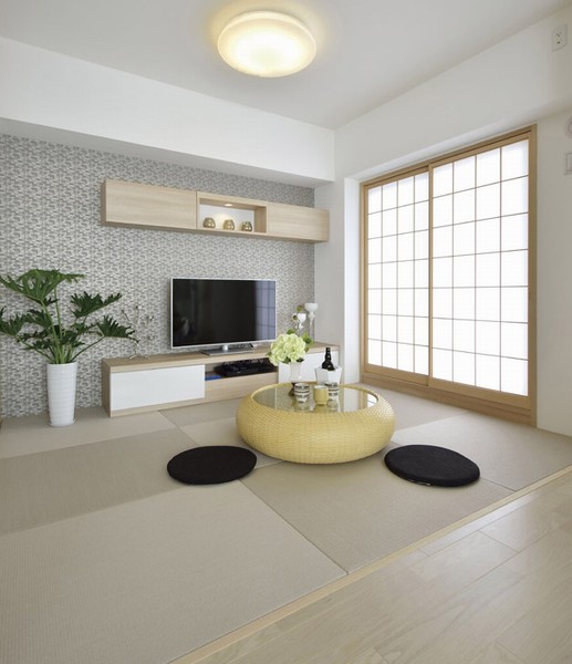 Sum corner which arranged the tatami of Ryukyu tone is, Bright, elegant atmosphere. You can use spacious as a large space that follows from the living room. In addition it is likely to also come in handy when you or to take a nap the child.