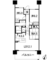Floor: 3LDK, occupied area: 70.55 sq m, Price: 32,758,673 yen