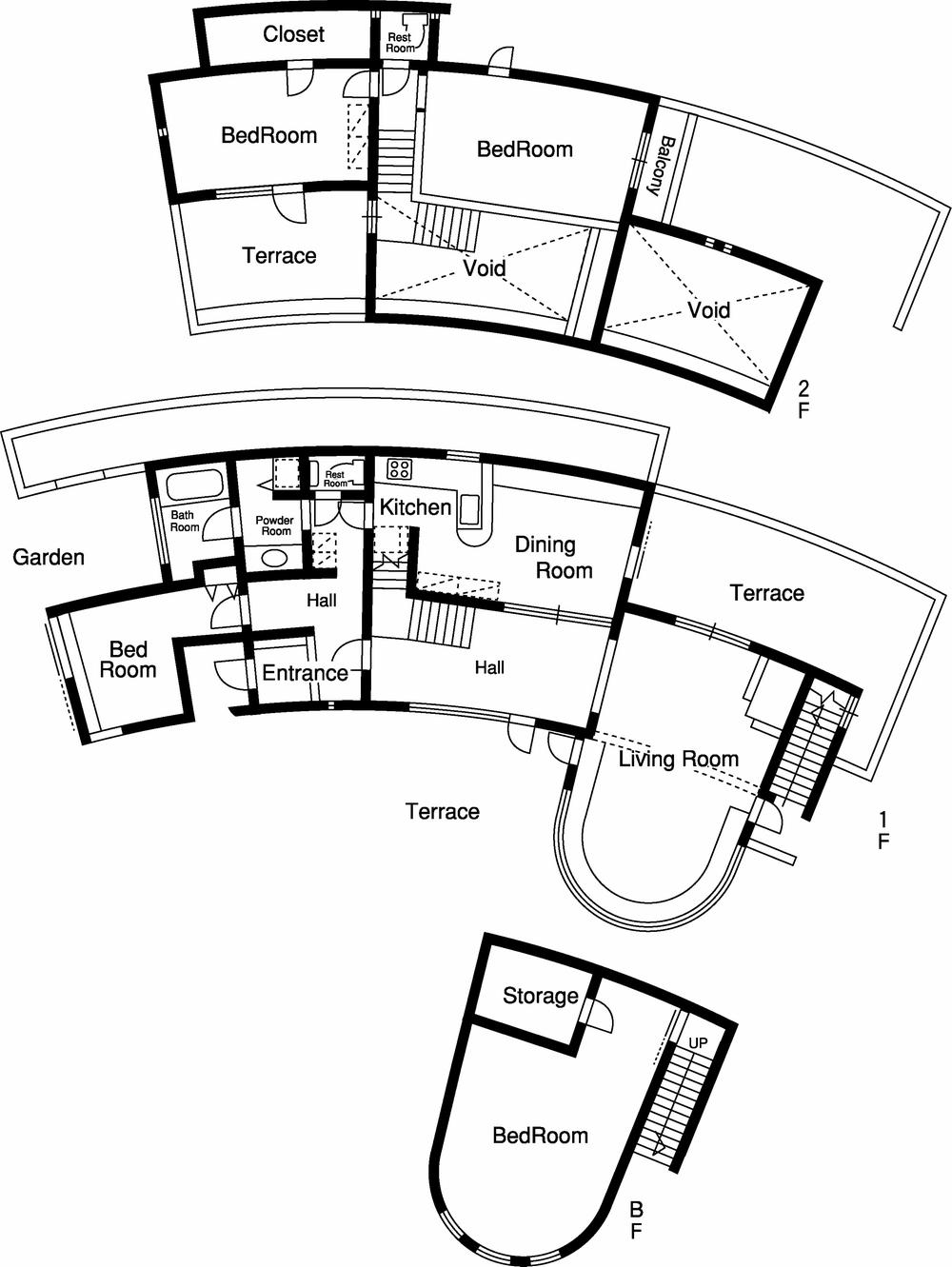 Floor plan. 68 million yen, 4LDK, Land area 1,907 sq m , Building area 182.02 sq m designer architecture