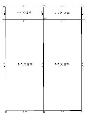 Compartment figure. Land price 28.5 million yen, Land area 89.63 sq m