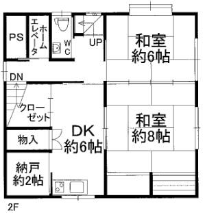 Floor plan. 34,800,000 yen, 4DDKK + S (storeroom), Land area 80.44 sq m , Building area 141.29 sq m 2 floor