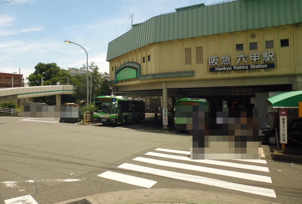 station. 240m to Hankyu Rokko Station