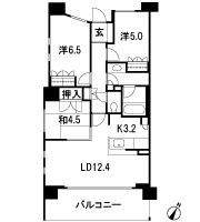 Floor: 3LDK, occupied area: 71.29 sq m, Price: 42.8 million yen
