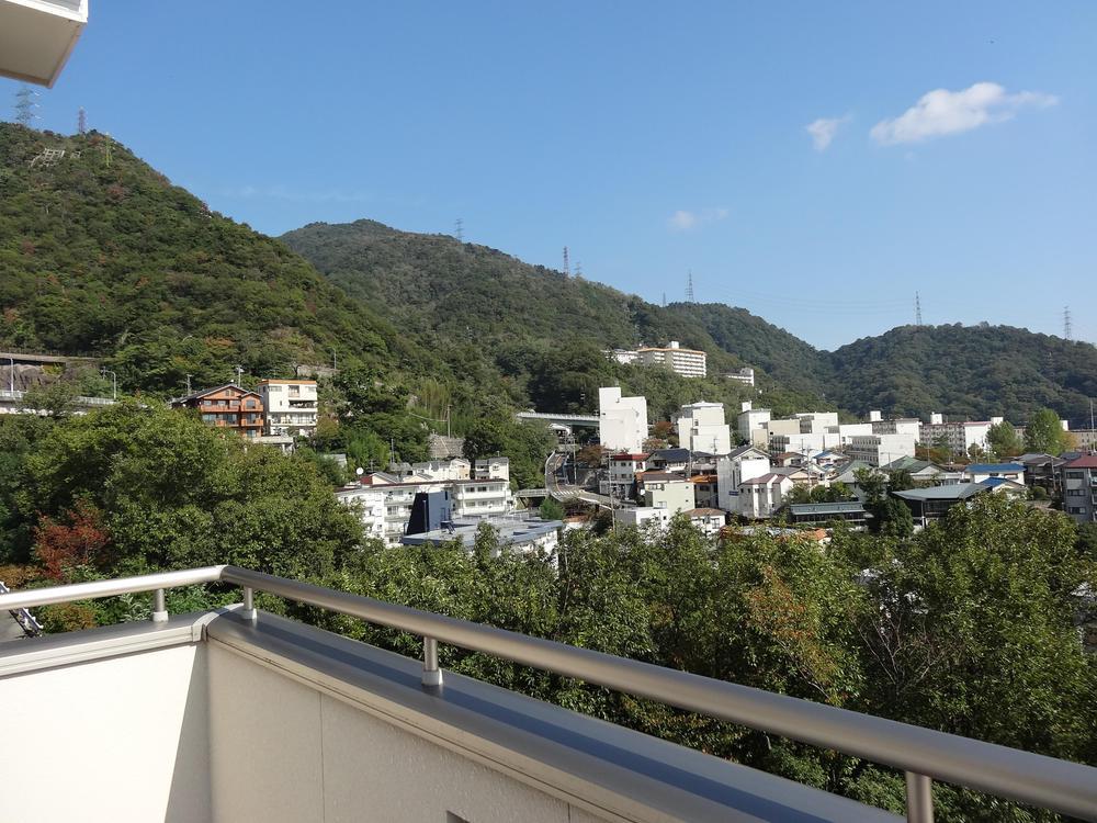 View photos from the dwelling unit. Overlooking from the balcony Rokko