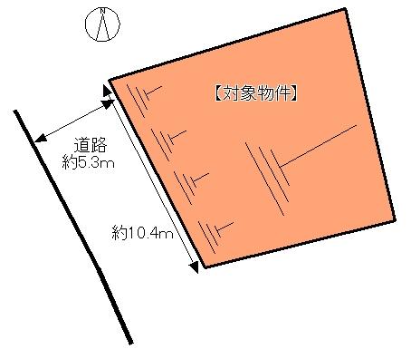Compartment figure. Land price 6 million yen, Land area 121.22 sq m