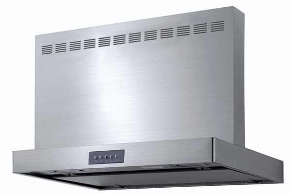 Kitchen.  [Range food] Adopt a beautiful stainless steel thin range hood of. It has realized the deep range hood and the equivalent of soot collected force by the rectifying plate effect (same specifications)