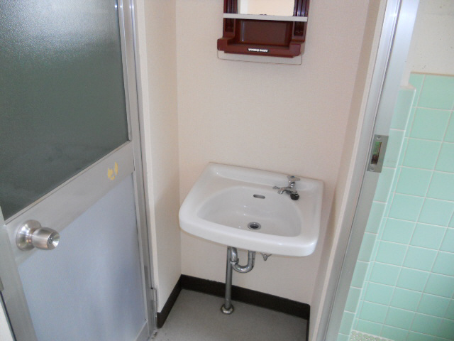 Washroom. There is also a separate basin