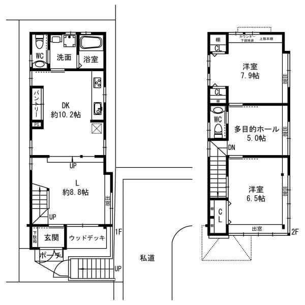 Floor plan. 19,800,000 yen, 3LDK, Land area 68.57 sq m , Building area 82.46 sq m