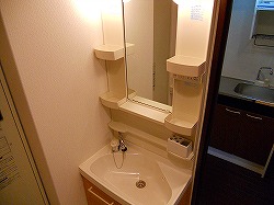 Washroom. It is a stylish basin.