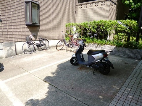 Other common areas. Bicycle-parking space