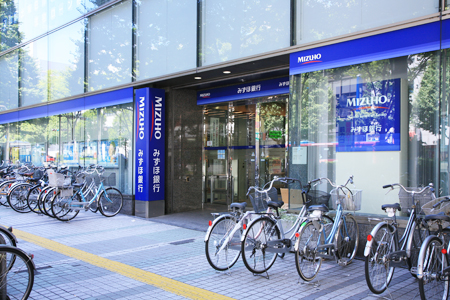 Bank. Mizuho Bank 616m until Nagata Branch (Bank)