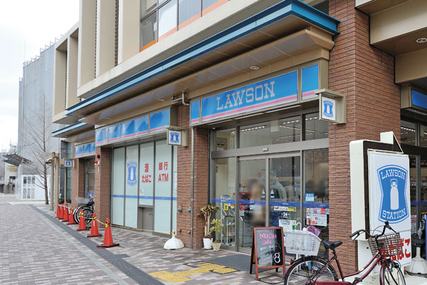 Surrounding environment. Lawson JR Shin-Nagata Ekiminami store (1-minute walk ・ About 80m)