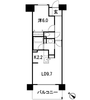 Floor: 1LDK, the area occupied: 42.8 sq m, Price: 17.6 million yen