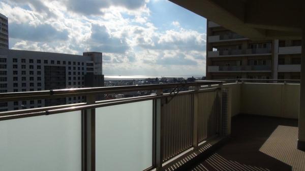 Balcony. View of the sea is visible from the balcony Heal the tired body someone could ^^