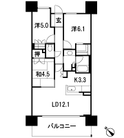 Floor: 3LDK, the area occupied: 68.1 sq m, Price: 27.5 million yen