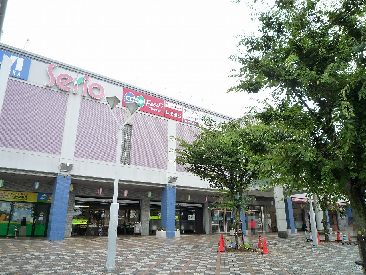 Shopping centre. Serio until the (shopping center) 770m