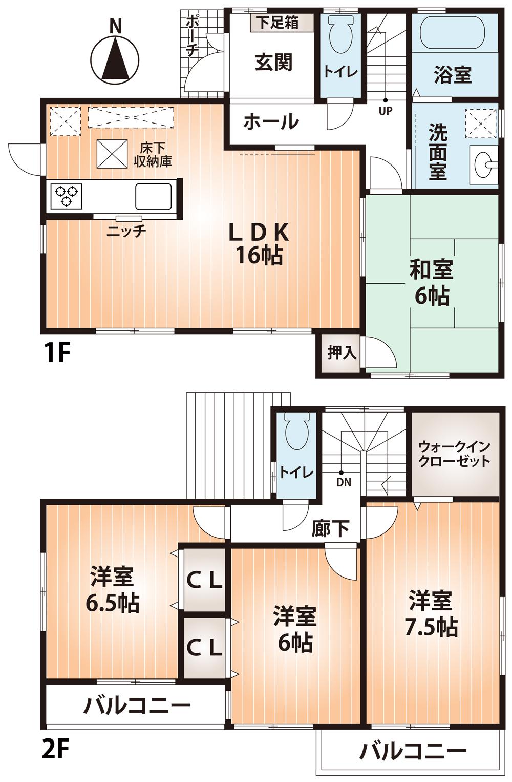 Floor plan. (No. 13 locations), Price 23.8 million yen, 4LDK, Land area 150.04 sq m , Building area 98.82 sq m
