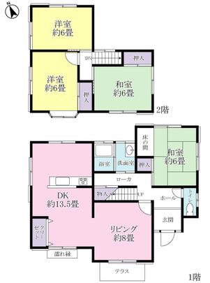 Floor plan. 4L ・ DK is the type of room!