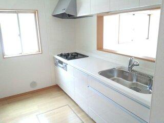 Kitchen. Easy-to-use counter kitchen