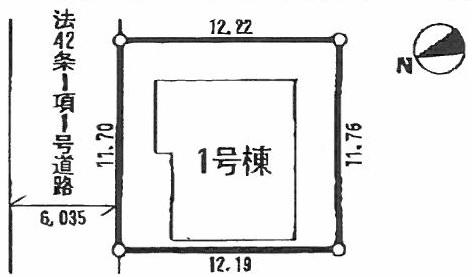 Compartment figure. 22,800,000 yen, 4LDK, Land area 143.25 sq m , Building area 105.99 sq m