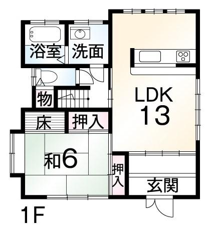 Floor plan. 16.8 million yen, 4LDK, Land area 123.8 sq m , Building area 94.39 sq m