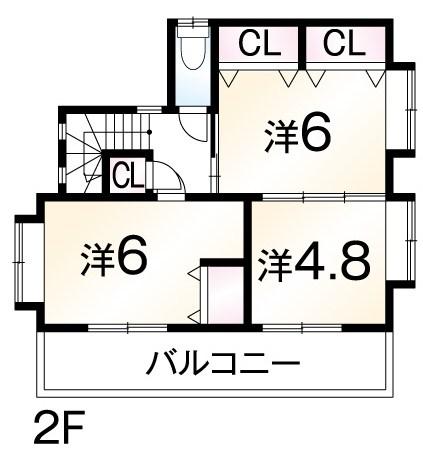 Floor plan. 16.8 million yen, 4LDK, Land area 123.8 sq m , Building area 94.39 sq m