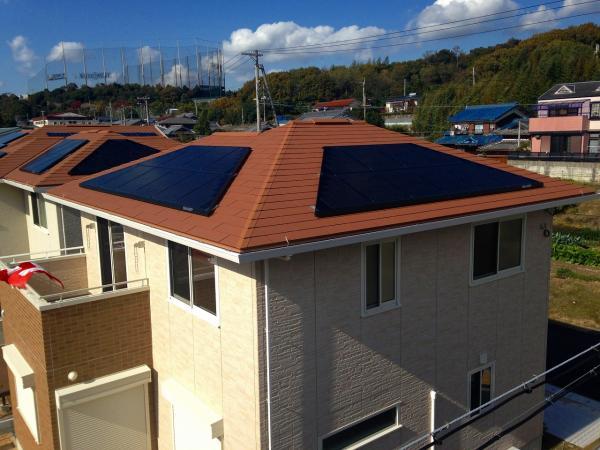 Local appearance photo. Economical solar power system equipment! 