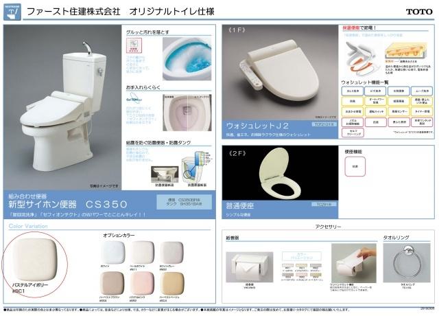 Toilet. Specification