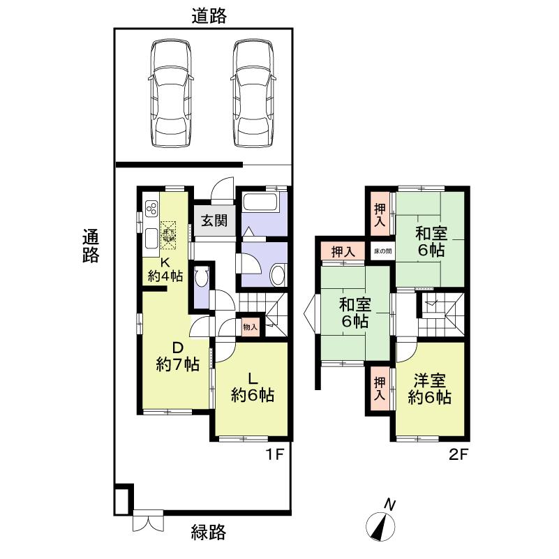 Floor plan. 16.2 million yen, 3LDK, Land area 123.2 sq m , Building area 87.04 sq m site (October 2013) Shooting