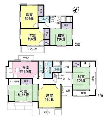 Floor plan. It is ready-to-your tenants per vacant house! (After remaining price settlement)