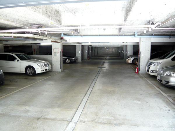 Parking lot. Underground parking