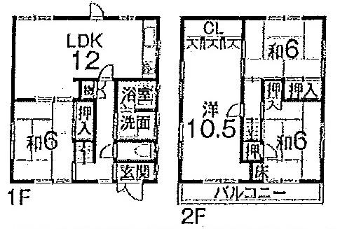 Floor plan. 13.8 million yen, 4LDK, Land area 78.29 sq m , Building area 95.94 sq m