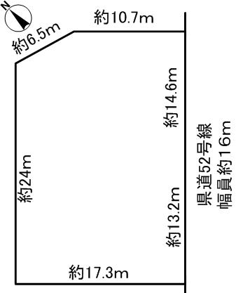 Compartment figure. Land price 30 million yen, Land area 441.58 sq m